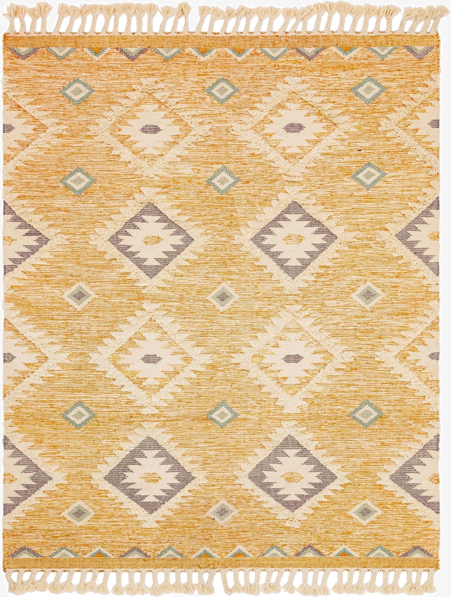 8' x 10'  Hand Woven Arizona Wool Rug