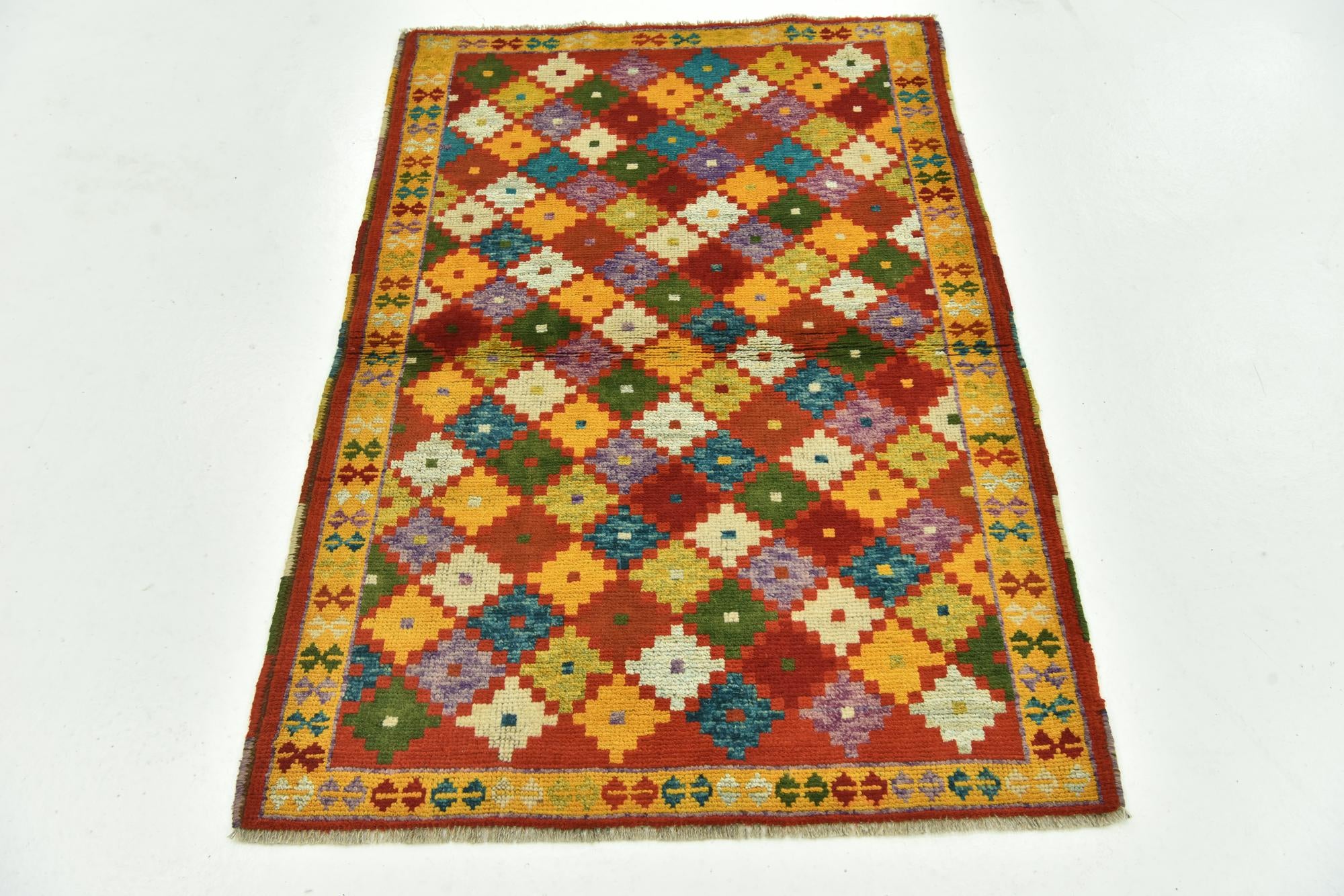 3' 2 x 4' 9 Hand Knotted Balouch Rug