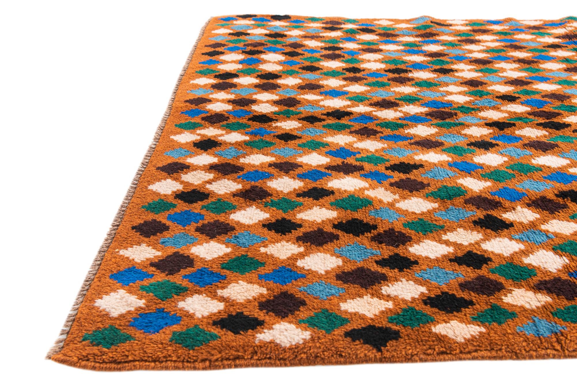 3' 9 x 5' 10 Hand Knotted Balouch Wool Rug