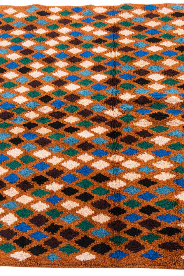 Detail image of 3' 9 x 5' 10 Hand Knotted Balouch Wool Rug