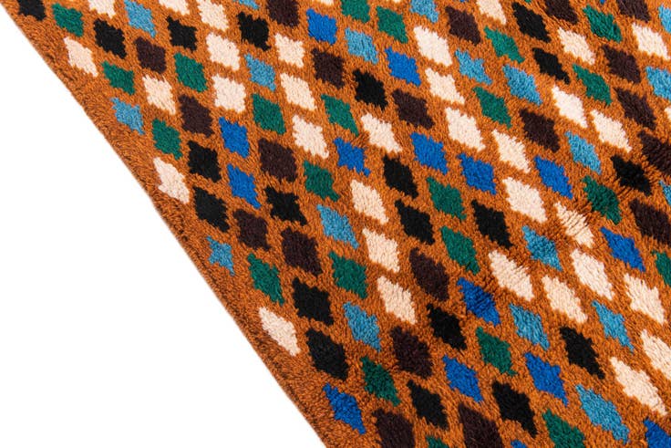 Detail image of 3' 9 x 5' 10 Hand Knotted Balouch Wool Rug