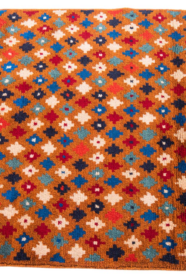 Detail image of 2' 10 x 4' 6 Hand Knotted Balouch Wool Rug