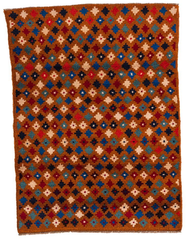 Detail image of 2' 10 x 4' 6 Hand Knotted Balouch Wool Rug
