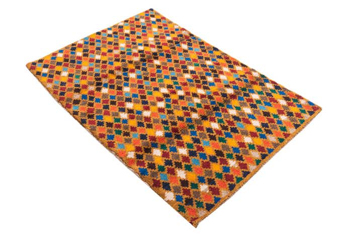 3' x 4' 7 Hand Knotted Balouch Wool Rug