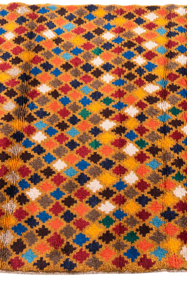 Detail image of 3' x 4' 7 Hand Knotted Balouch Wool Rug