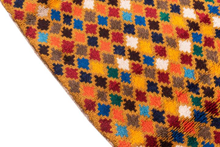 3' x 4' 7 Hand Knotted Balouch Wool Rug
