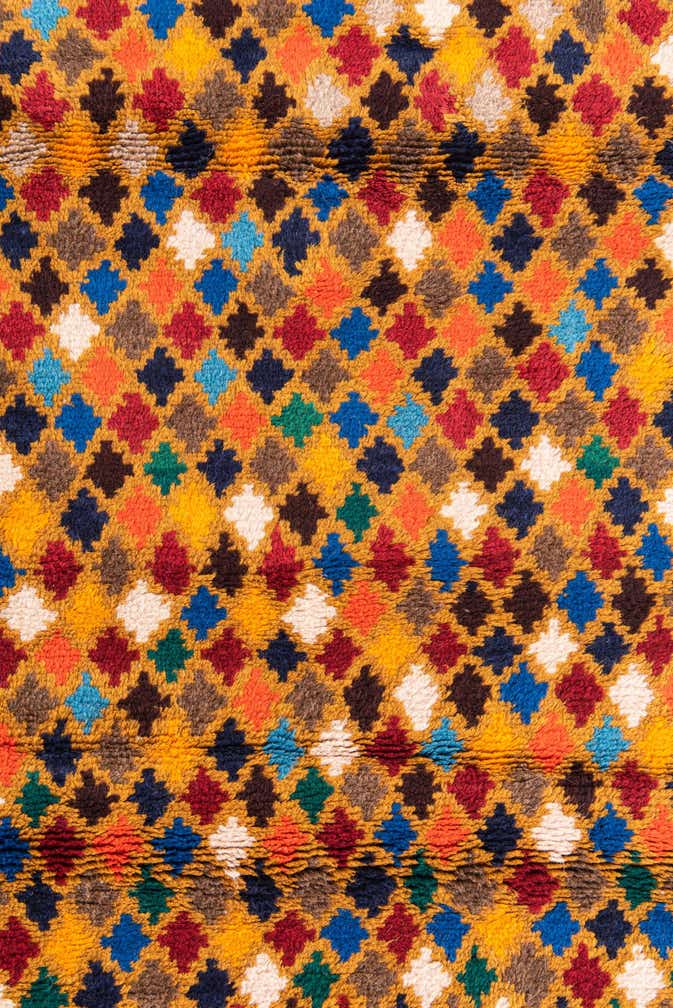 3' x 4' 7 Hand Knotted Balouch Wool Rug
