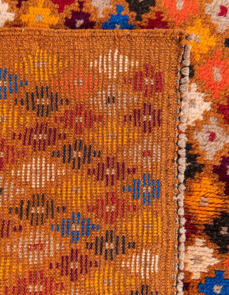 Detail image of 3' x 4' 8  Hand Knotted Balouch Wool Rug