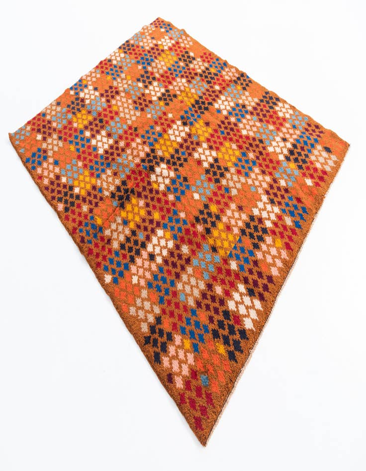 Detail image of 5' 3 x 6' 5  Hand Knotted Balouch Wool Rug