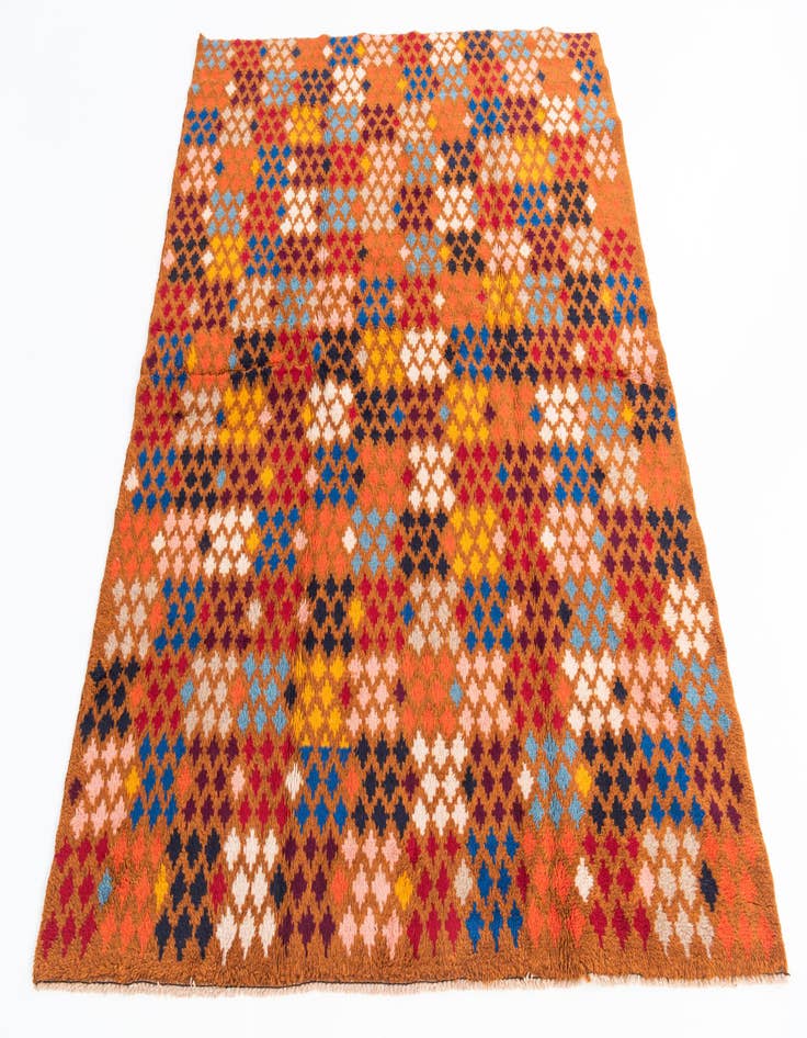 Detail image of 5' 3 x 6' 5  Hand Knotted Balouch Wool Rug