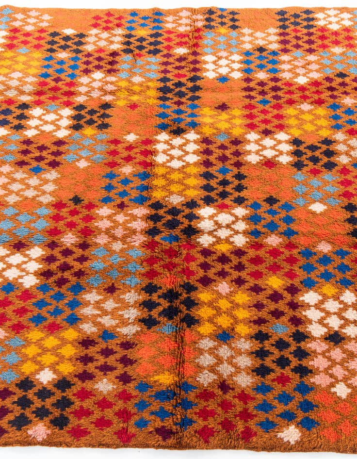 Detail image of 5' 3 x 6' 5  Hand Knotted Balouch Wool Rug