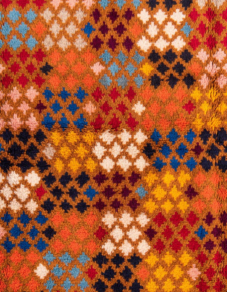 Detail image of 5' 3 x 6' 5  Hand Knotted Balouch Wool Rug