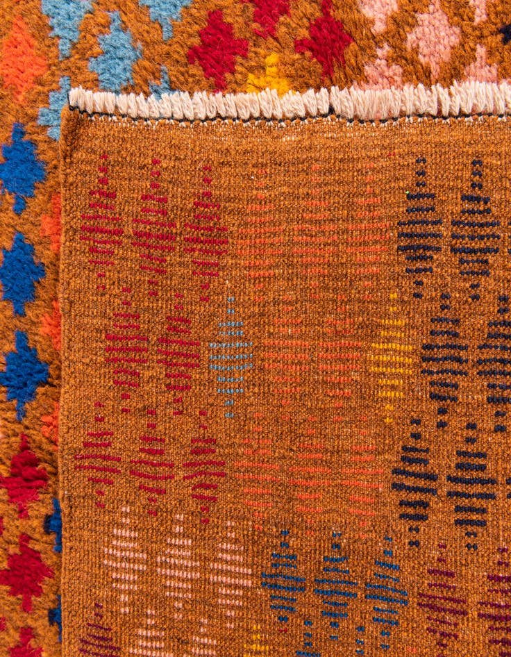 Detail image of 5' 3 x 6' 5  Hand Knotted Balouch Wool Rug