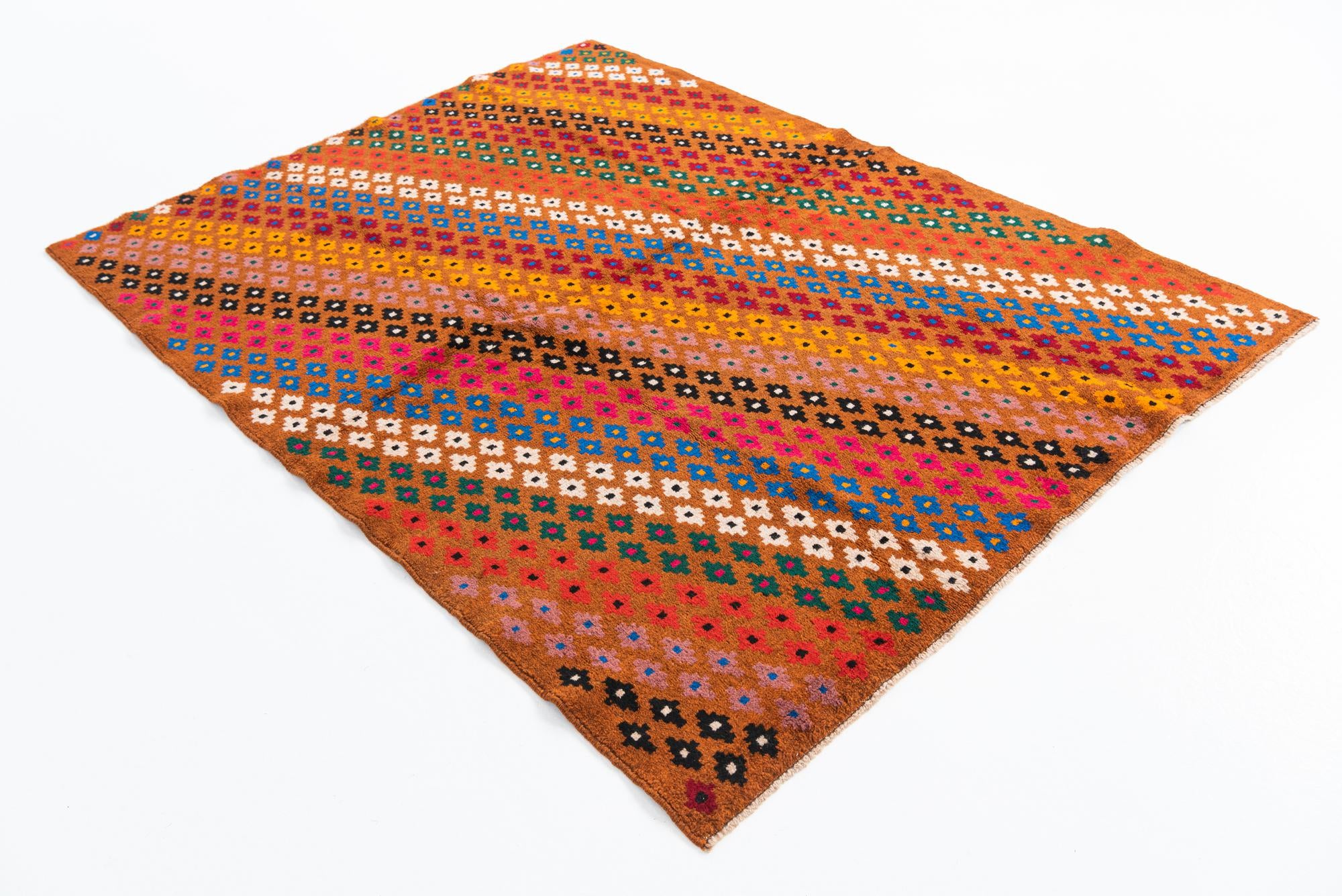 5' 1 x 6' 7 Hand Knotted Balouch Wool Rug