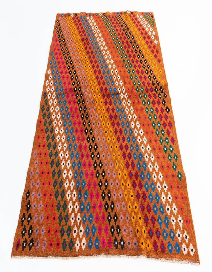 Detail image of 5' 1 x 6' 7  Hand Knotted Balouch Wool Rug