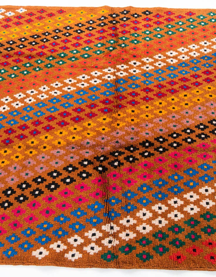 Detail image of 5' 1 x 6' 7  Hand Knotted Balouch Wool Rug