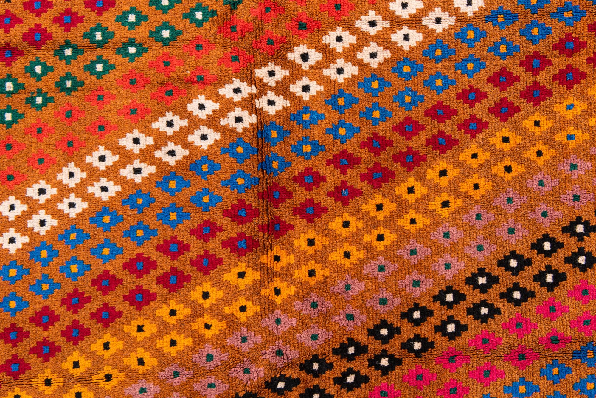 5' 1 x 6' 7 Hand Knotted Balouch Wool Rug