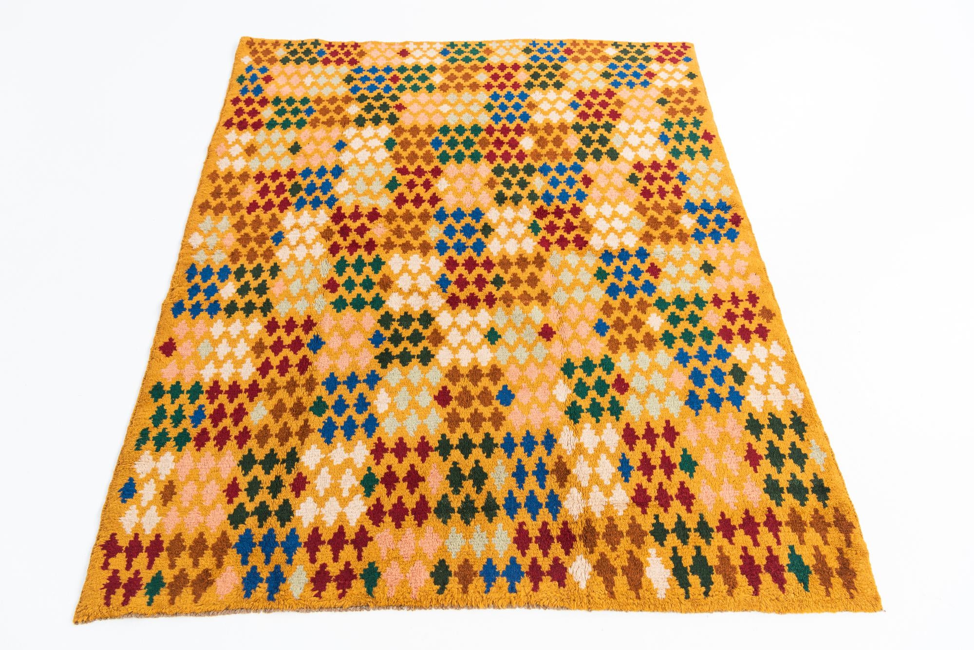 5' 2 x 6' 3 Hand Knotted Balouch Wool Rug