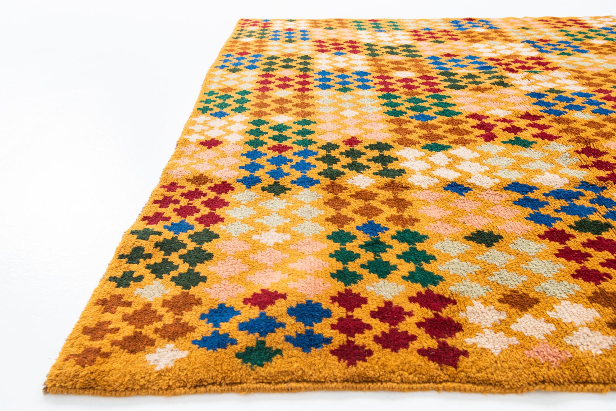 5' 2 x 6' 3 Hand Knotted Balouch Wool Rug