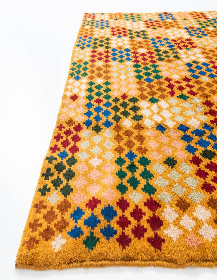 Detail image of 5' 2 x 6' 3  Hand Knotted Balouch Wool Rug