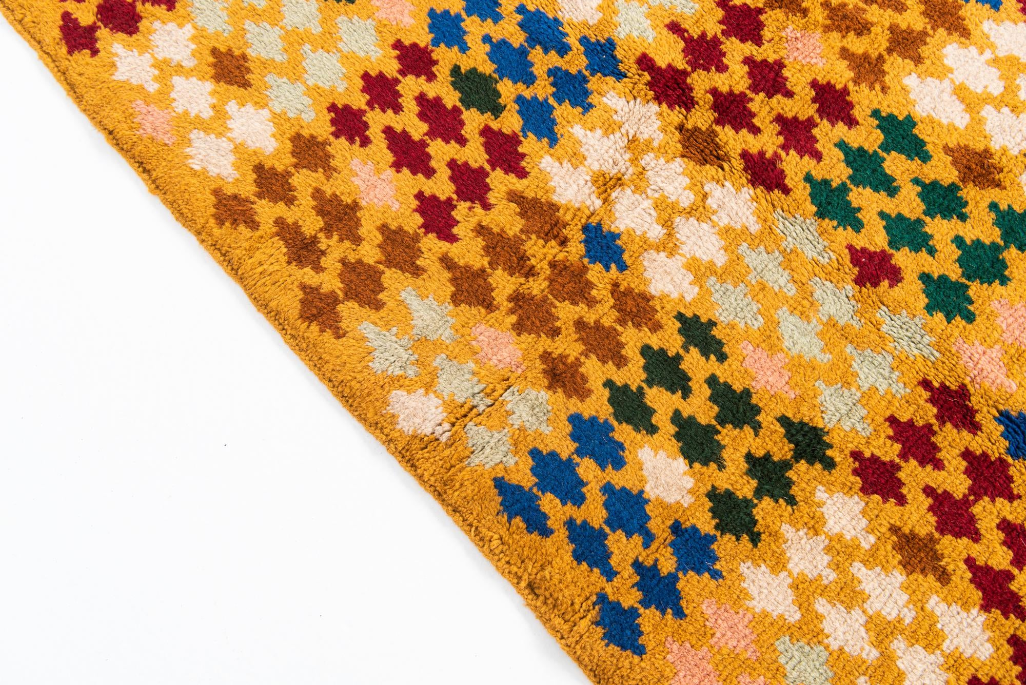 5' 2 x 6' 3 Hand Knotted Balouch Wool Rug