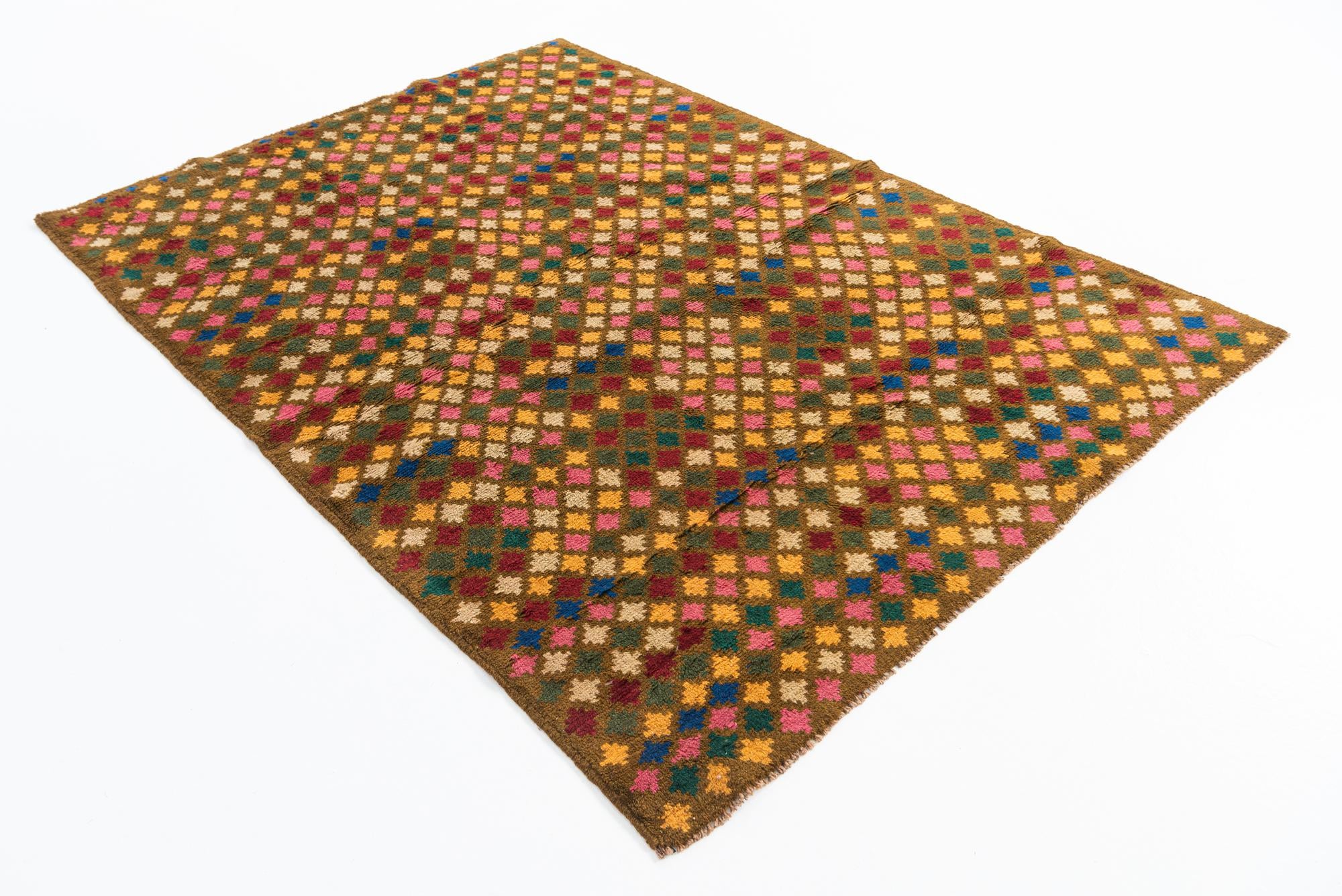 5' x 6' 10 Hand Knotted Balouch Wool Rug