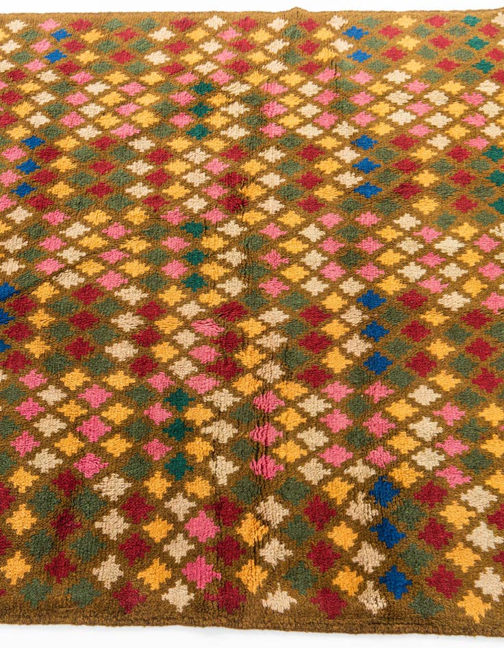 Detail image of 5' x 6' 10  Hand Knotted Balouch Wool Rug