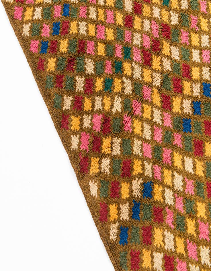 Detail image of 5' x 6' 10  Hand Knotted Balouch Wool Rug