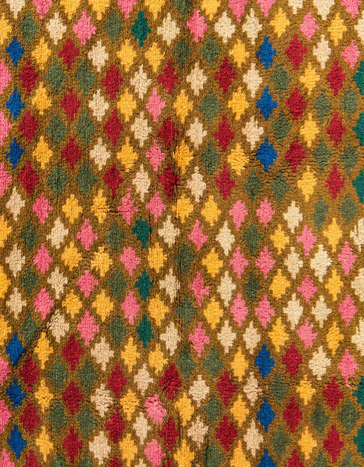 Detail image of 5' x 6' 10  Hand Knotted Balouch Wool Rug