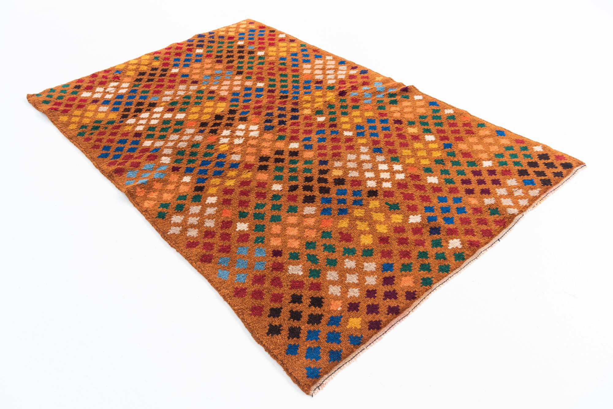 4' 8 x 7' Hand Knotted Balouch Wool Rug