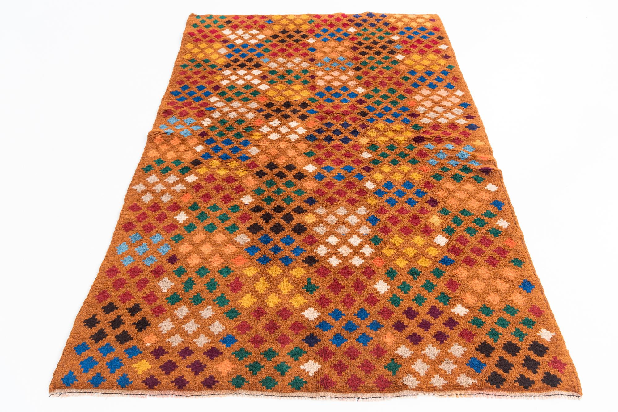 4' 8 x 7' Hand Knotted Balouch Wool Rug