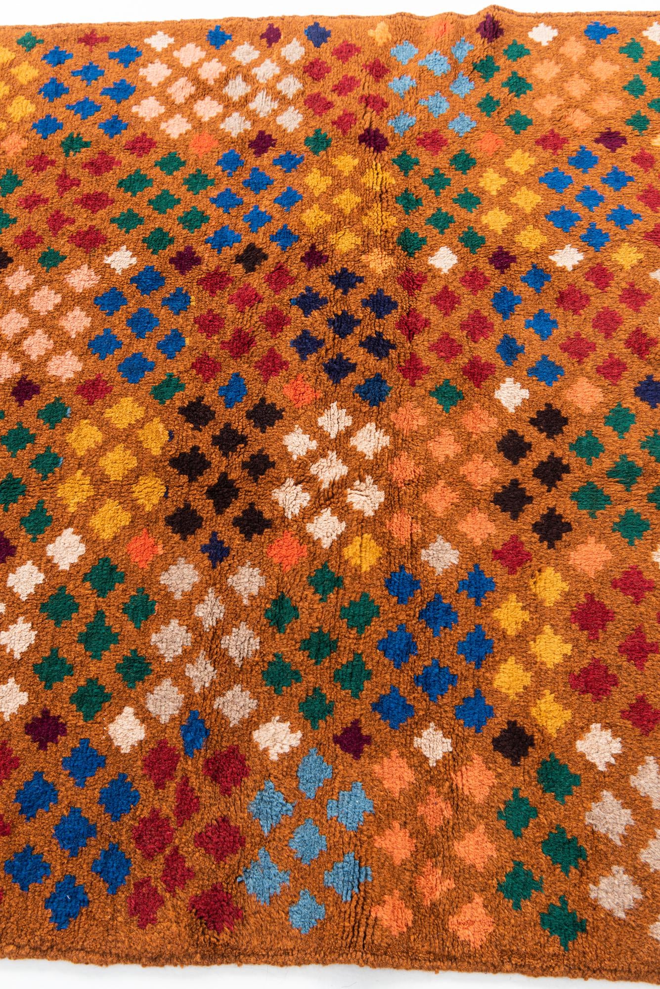 4' 8 x 7' Hand Knotted Balouch Wool Rug