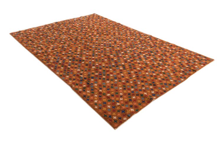 Detail image of 6' 8 x 9' 7 Hand Knotted Balouch Wool Rug