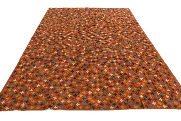 Detail image of 6' 8 x 9' 7 Hand Knotted Balouch Wool Rug