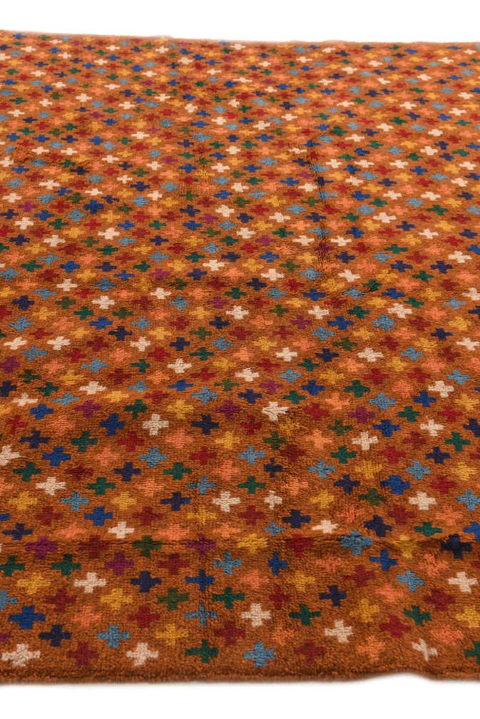 6' 8 x 9' 7 Hand Knotted Balouch Wool Rug