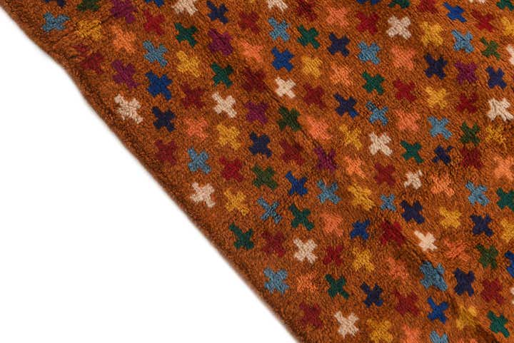 6' 8 x 9' 7 Hand Knotted Balouch Wool Rug