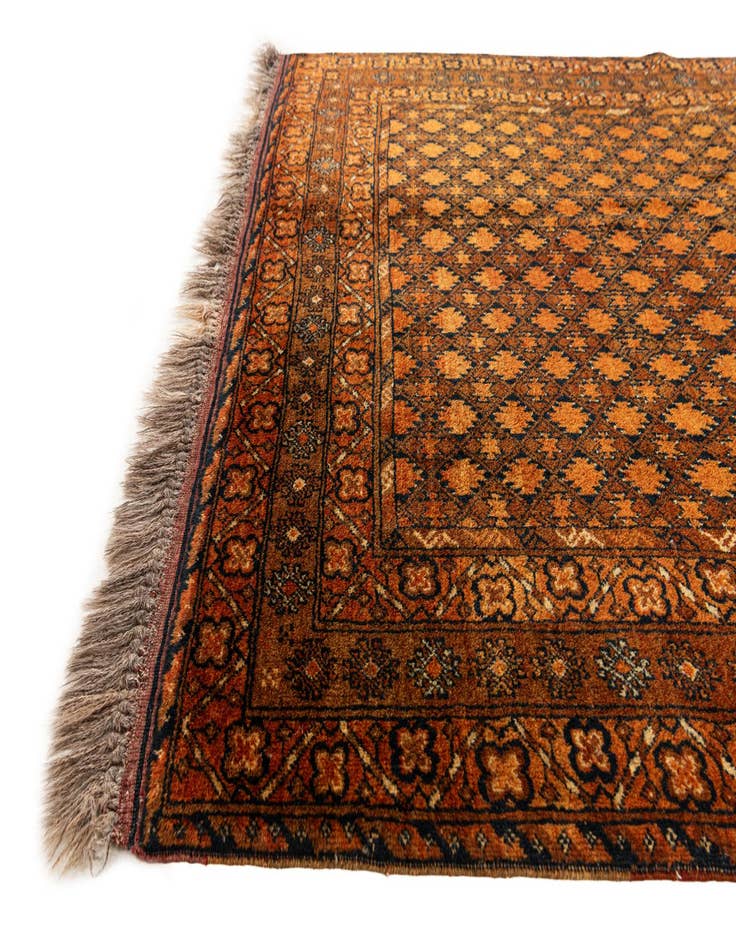 Detail image of 4' 9 x 7' 4 Hand Knotted Balouch Persian Wool Rug