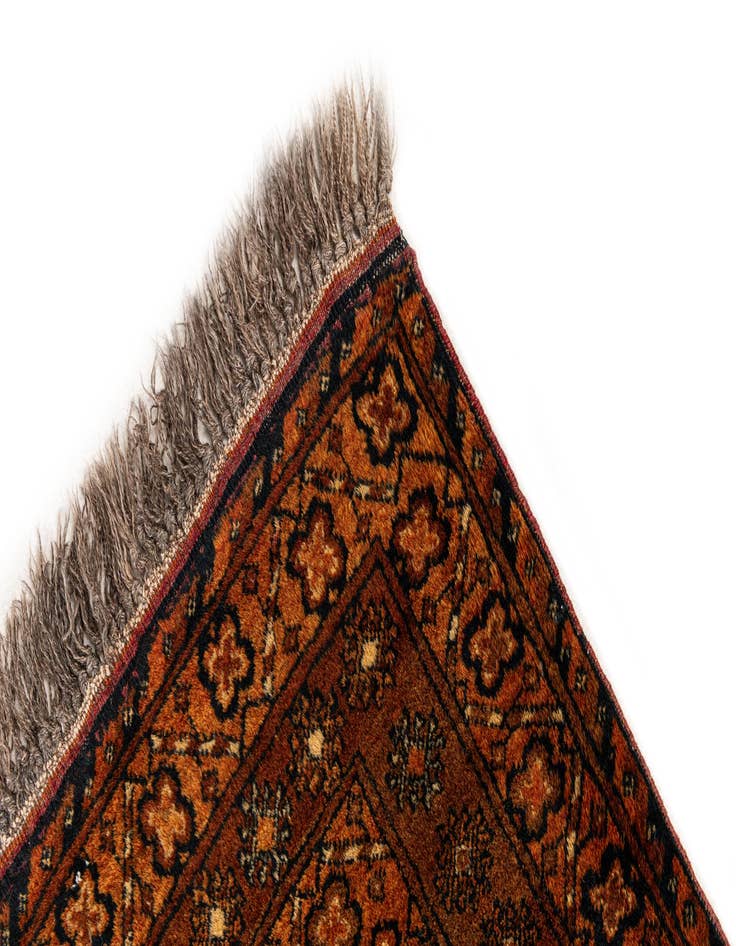 Detail image of 4' 9 x 7' 4 Hand Knotted Balouch Persian Wool Rug