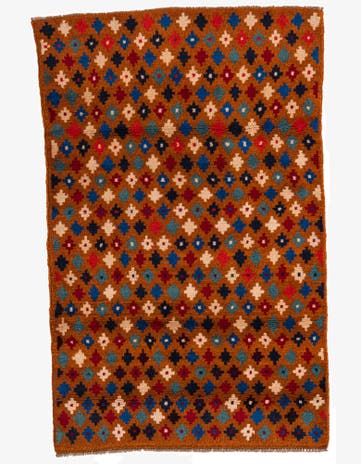 2' 10 x 4' 6 Hand Knotted Balouch Wool Rug