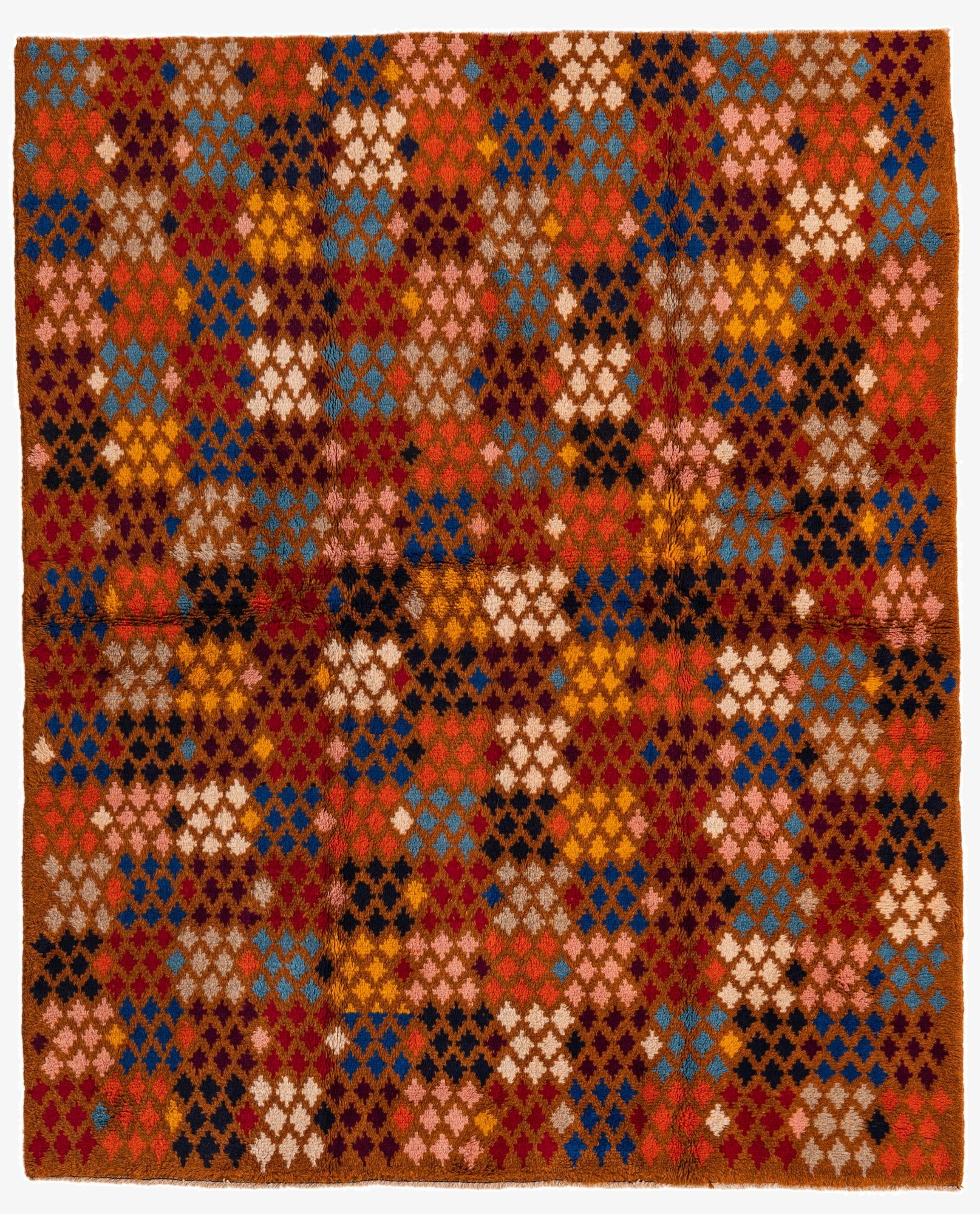 5' 3 x 6' 5  Hand Knotted Balouch Wool Rug