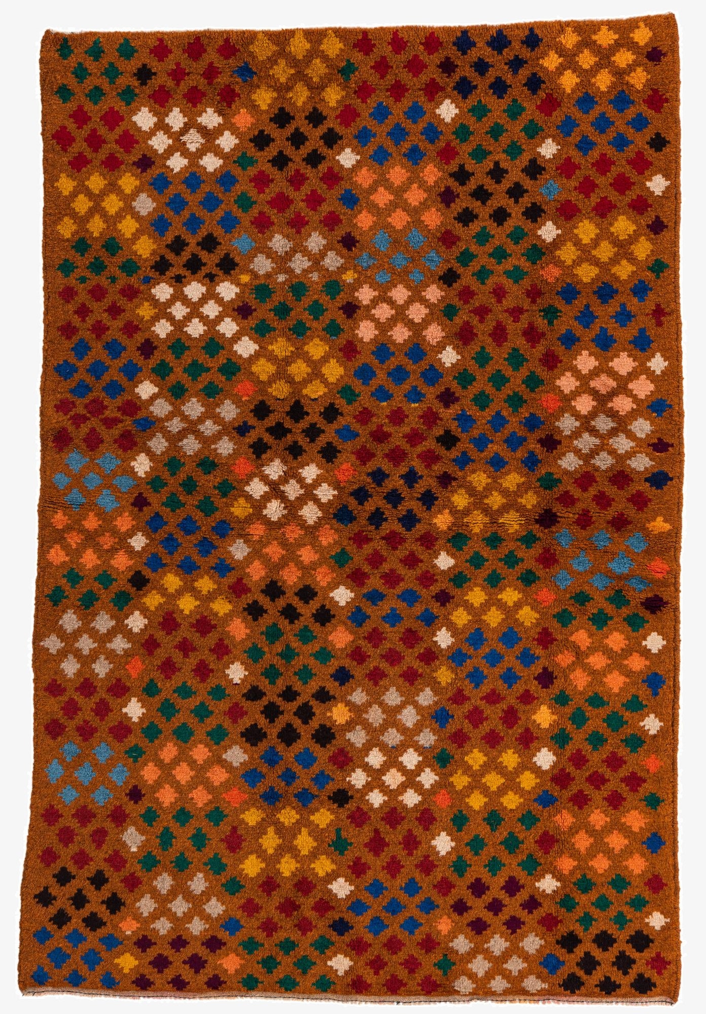 4' 8 x 7'  Hand Knotted Balouch Wool Rug