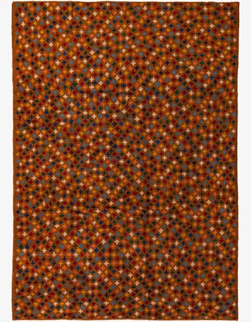 6' 8 x 9' 7 Hand Knotted Balouch Wool Rug