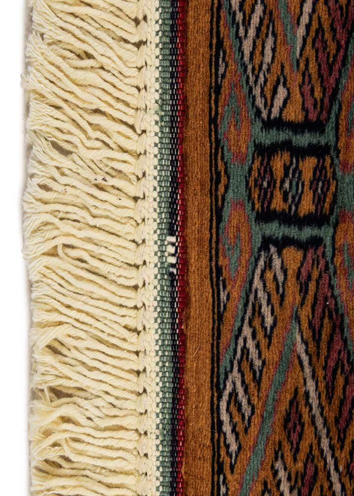 3' 2 x 4' 11 Hand Knotted Bokhara Oriental Wool Rug