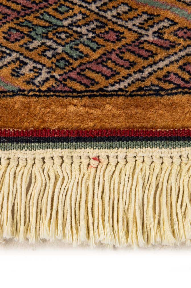 3' 2 x 4' 11 Hand Knotted Bokhara Oriental Wool Rug