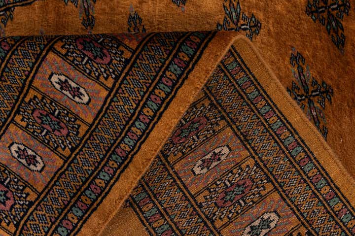 3' 2 x 4' 11 Hand Knotted Bokhara Oriental Wool Rug