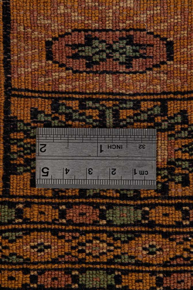 4' 6 x 6' 2 Hand Knotted Bokhara Wool Rug