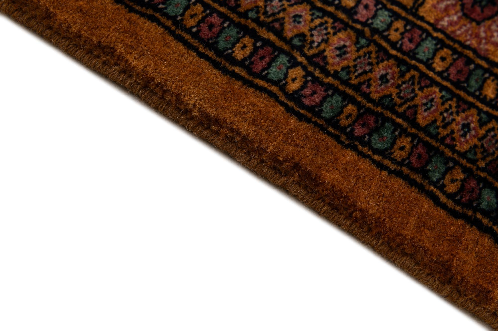 4' 6 x 6' 2 Hand Knotted Bokhara Wool Rug