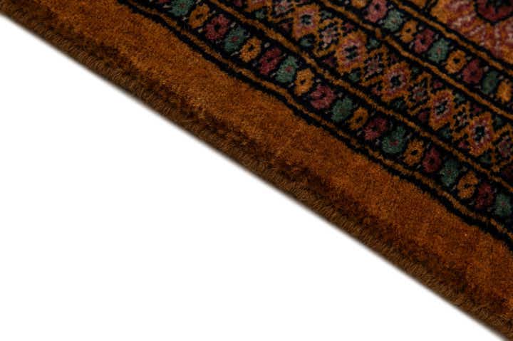 4' 6 x 6' 2 Hand Knotted Bokhara Wool Rug