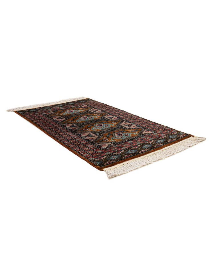 Detail image of 2' 1 x 3' 6  Hand Knotted Bokhara Oriental Wool Rug