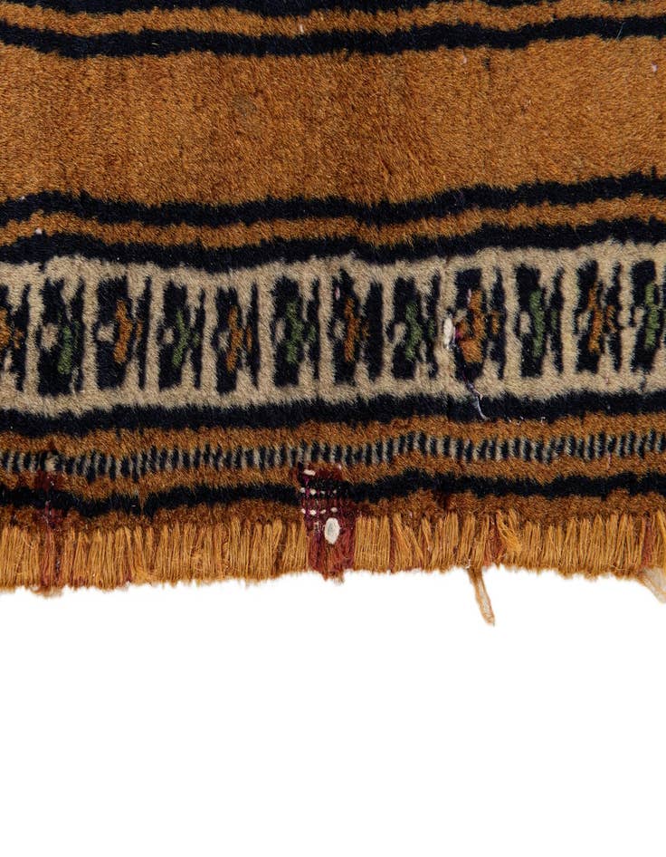 Detail image of 2' 1 x 3' 1 Hand Knotted Bokhara Oriental Wool Rug